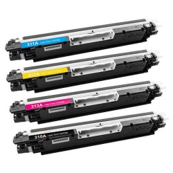 Toner HP CE-310 / CRG-729 pack 4 toner (compatible)